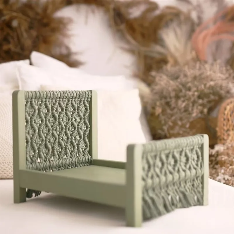 Baby Products Newborn - Retro Mini Łóżeczko Nowe Produkty Rekwizyty