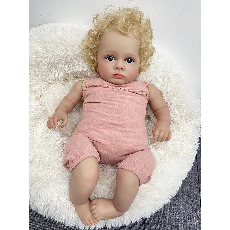 Baby Products For Curly Hair - 55CM Lalka Reborn Niemowlę Tutti ze