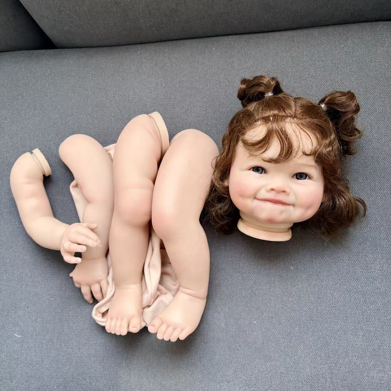Baby Products For Curly Hair - Zestaw do samodzielnego wykonania lalki NPK
