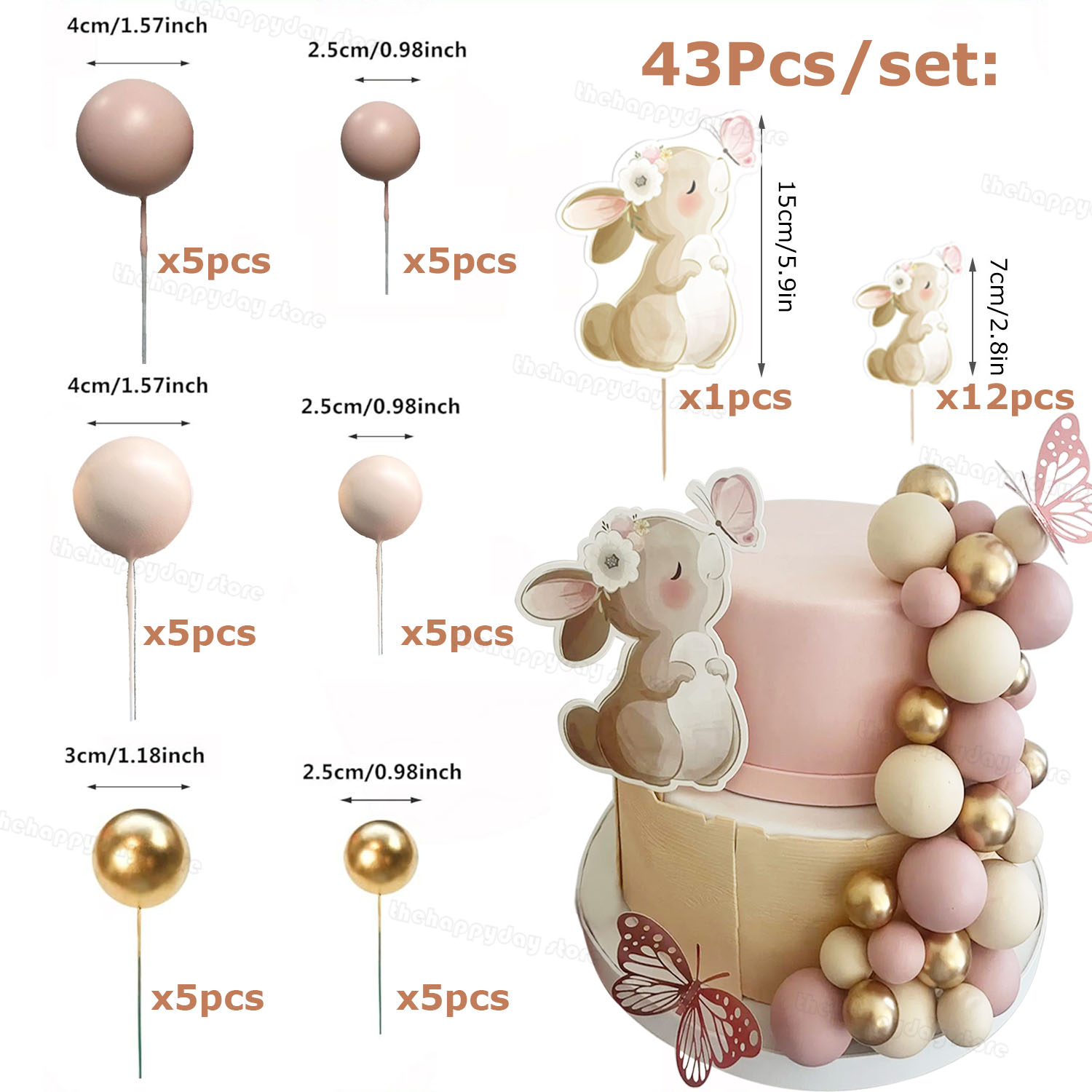 1Set Bunny Cream Gold Balls Ca – Baby Products Lotion recenzja i cena