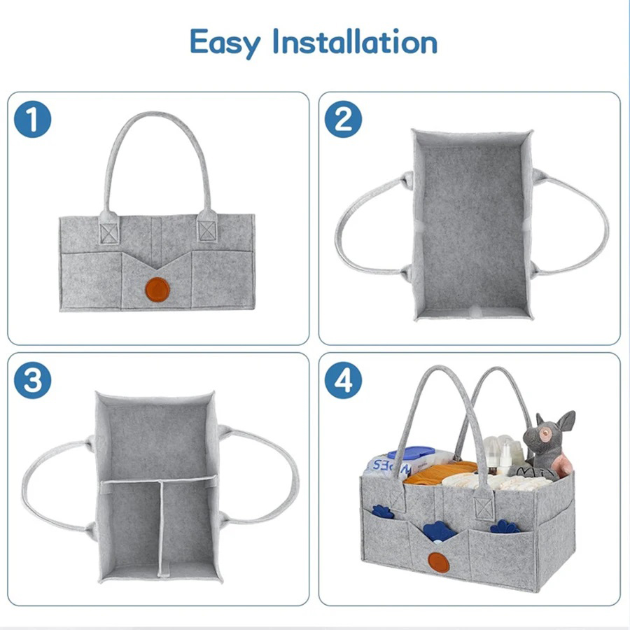 Filcowa torba do przechowywani – Baby Products Newborn recenzja i cena