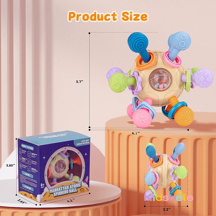Zabawka dla niemowląt 3w1: kul – Baby Products Newborn recenzja i cena
