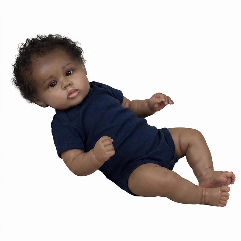 48cm Miękka Silikonowa Lalka R – Baby Products For Curly Hair recenzja i cena