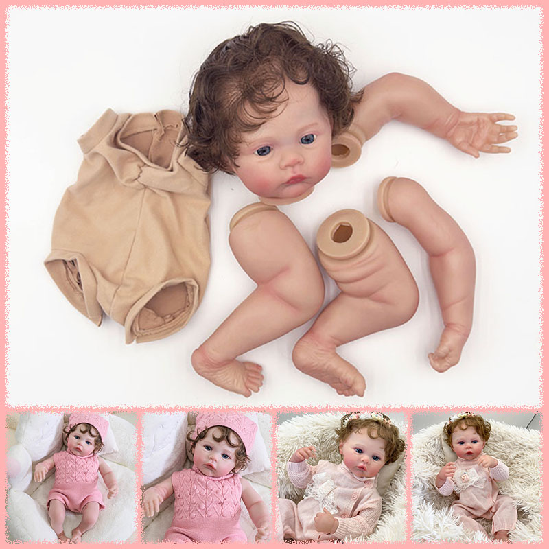 Zestaw lalki Meadow Reborn 18  – Baby Products For Curly Hair recenzja i cena