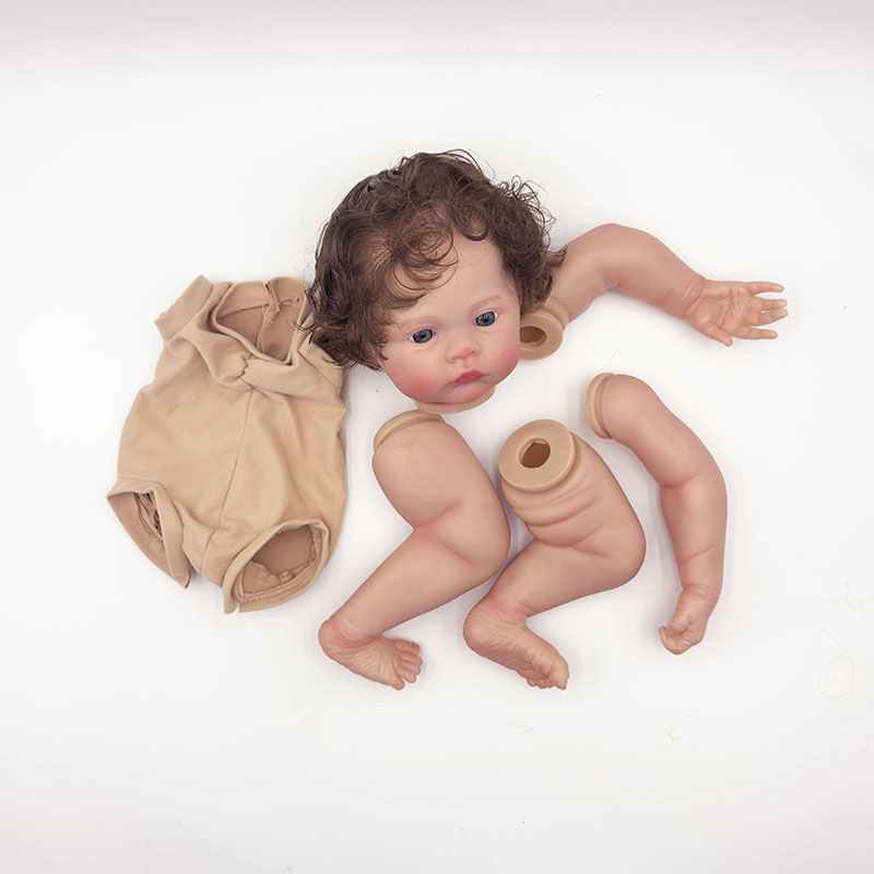 Zestaw lalki Meadow Reborn 18  – Baby Products For Curly Hair recenzja i cena