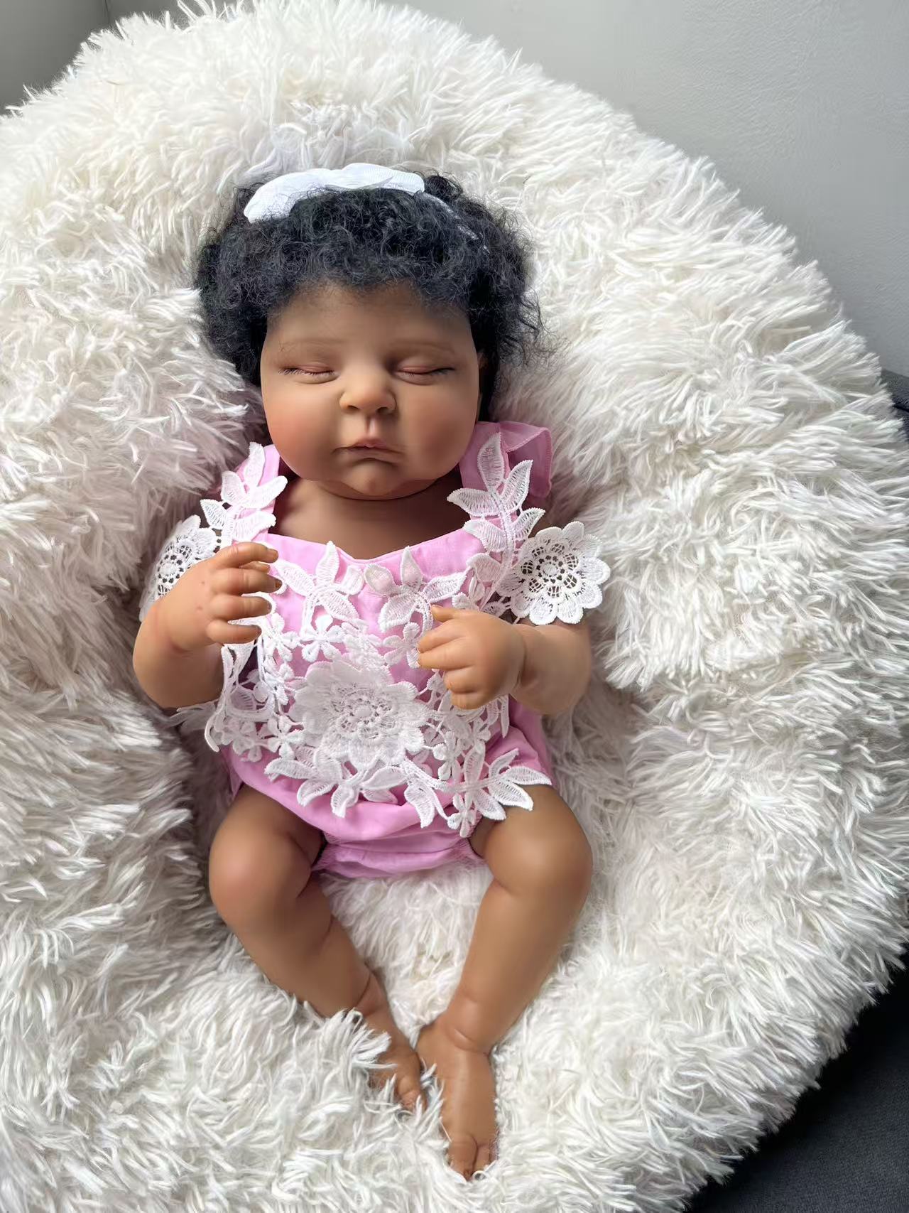 48CM Reborn Peaches Silikonowa – Baby Products For Curly Hair recenzja i cena